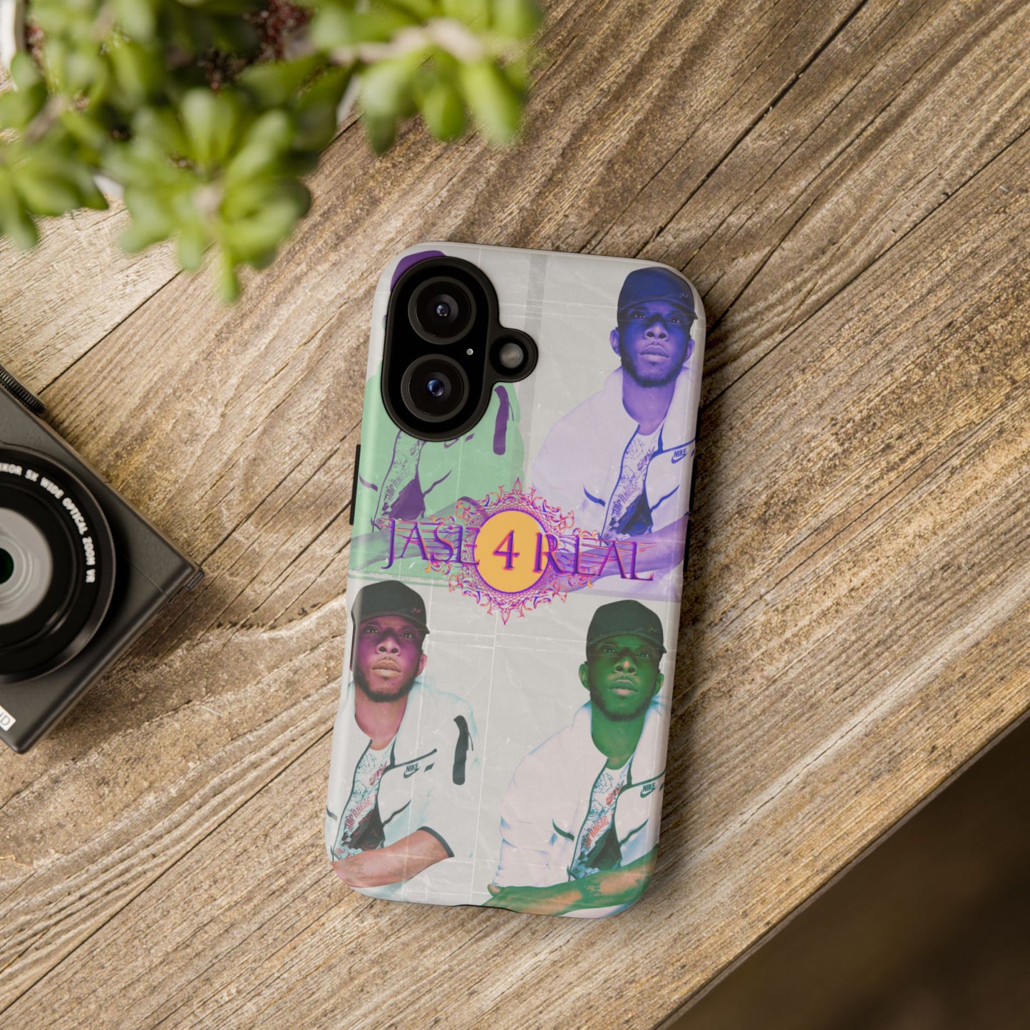 Colorful Phone Case, Tough Cases for iPhone, Unique Phone Cover, Artist Design Case, Gift for Music Lovers, Vibrant Phone Accessory