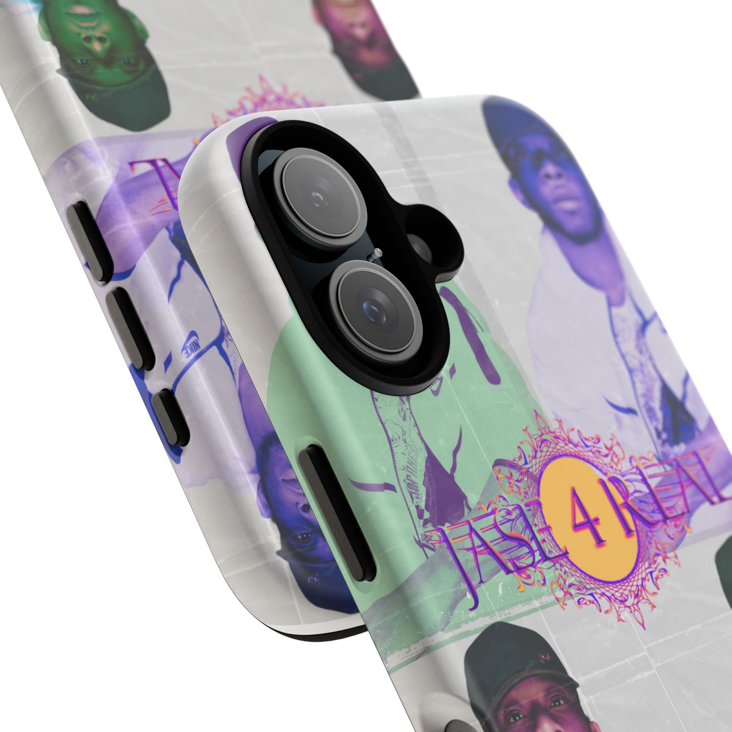 Colorful Phone Case, Tough Cases for iPhone, Unique Phone Cover, Artist Design Case, Gift for Music Lovers, Vibrant Phone Accessory