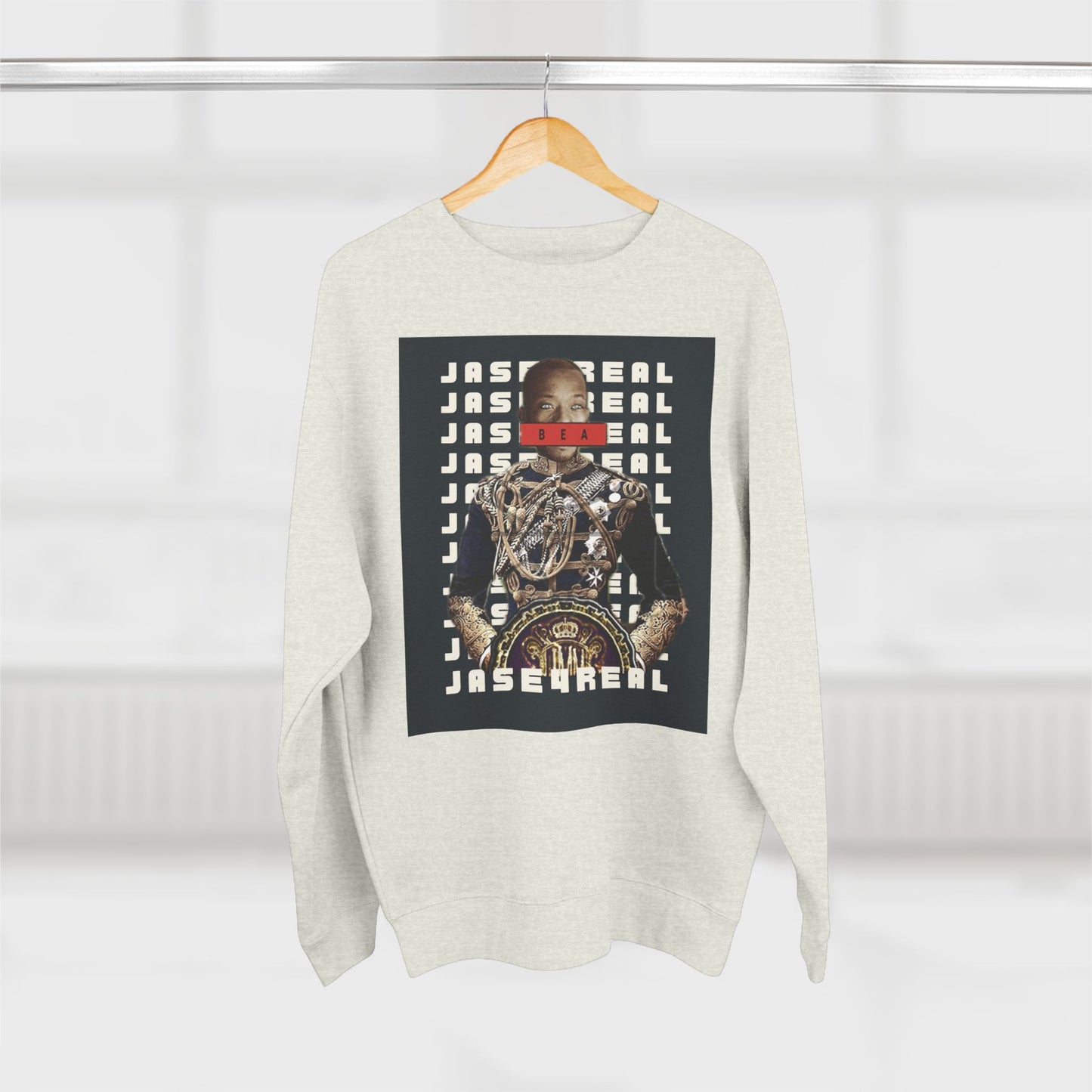 Unique Graphic Sweatshirt with Bold Design, Unisex Crewneck, Gift for Him/Her, Streetwear Style, Casual Wear, Birthday Gift