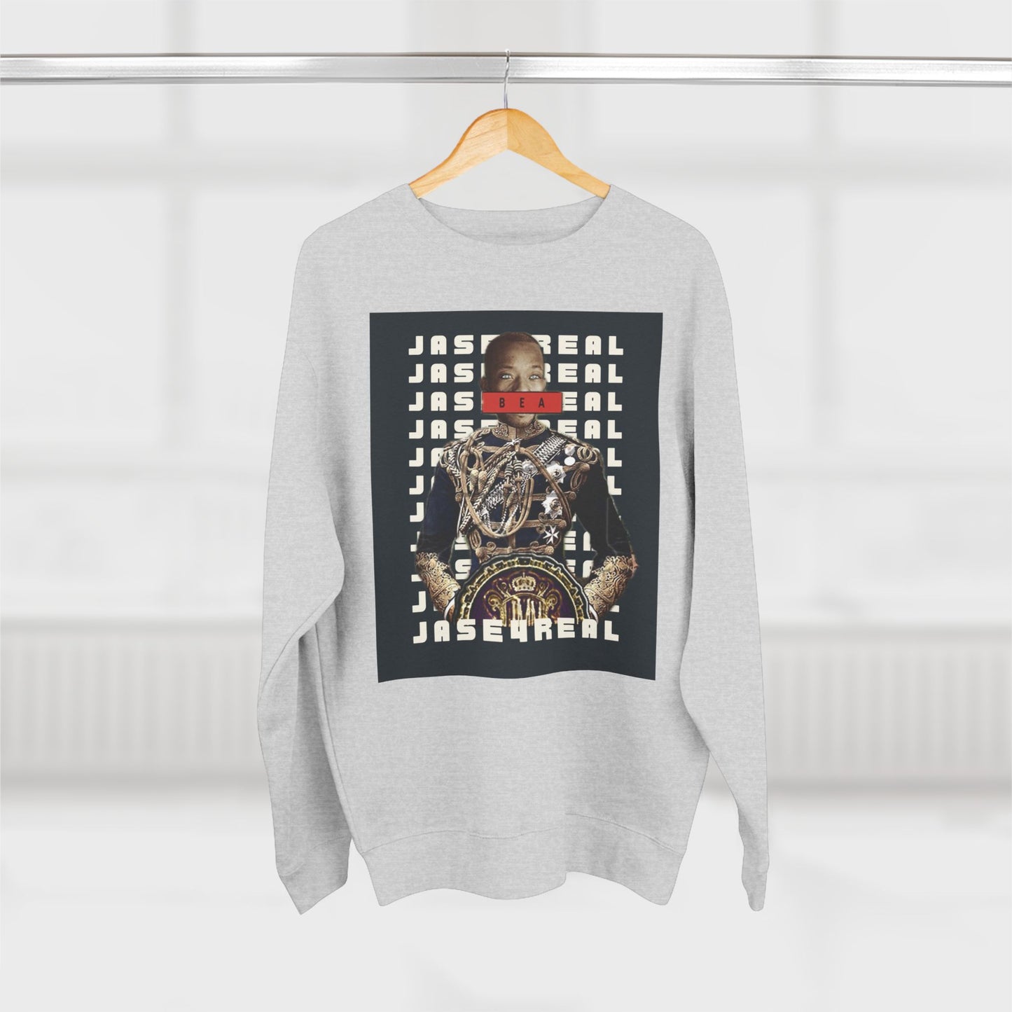 Unique Graphic Sweatshirt with Bold Design, Unisex Crewneck, Gift for Him/Her, Streetwear Style, Casual Wear, Birthday Gift