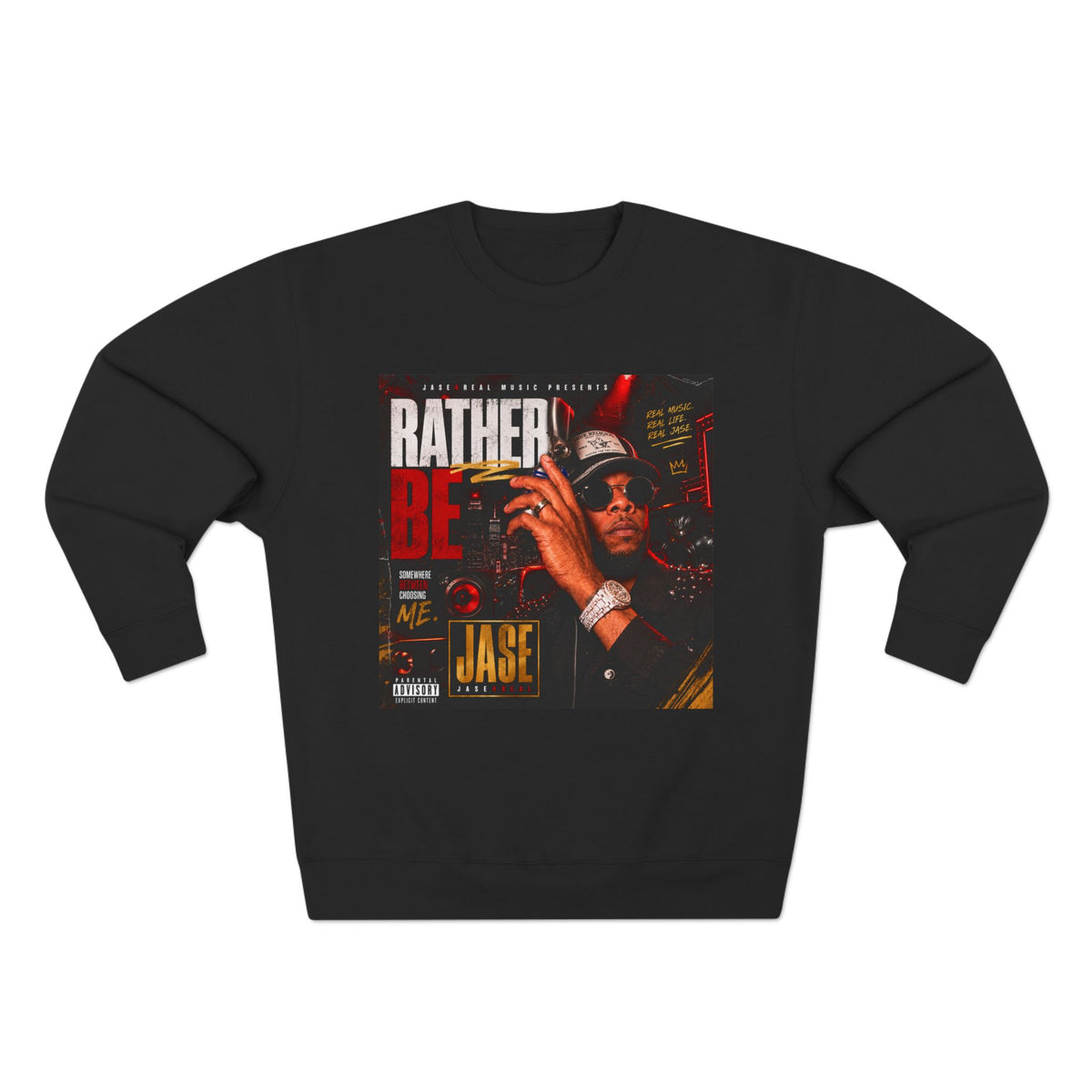 Rather Be Sweatshirt Design, Unisex Crewneck, Gift for Him/Her, Streetwear Style, Casual Wear, Birthday Gift