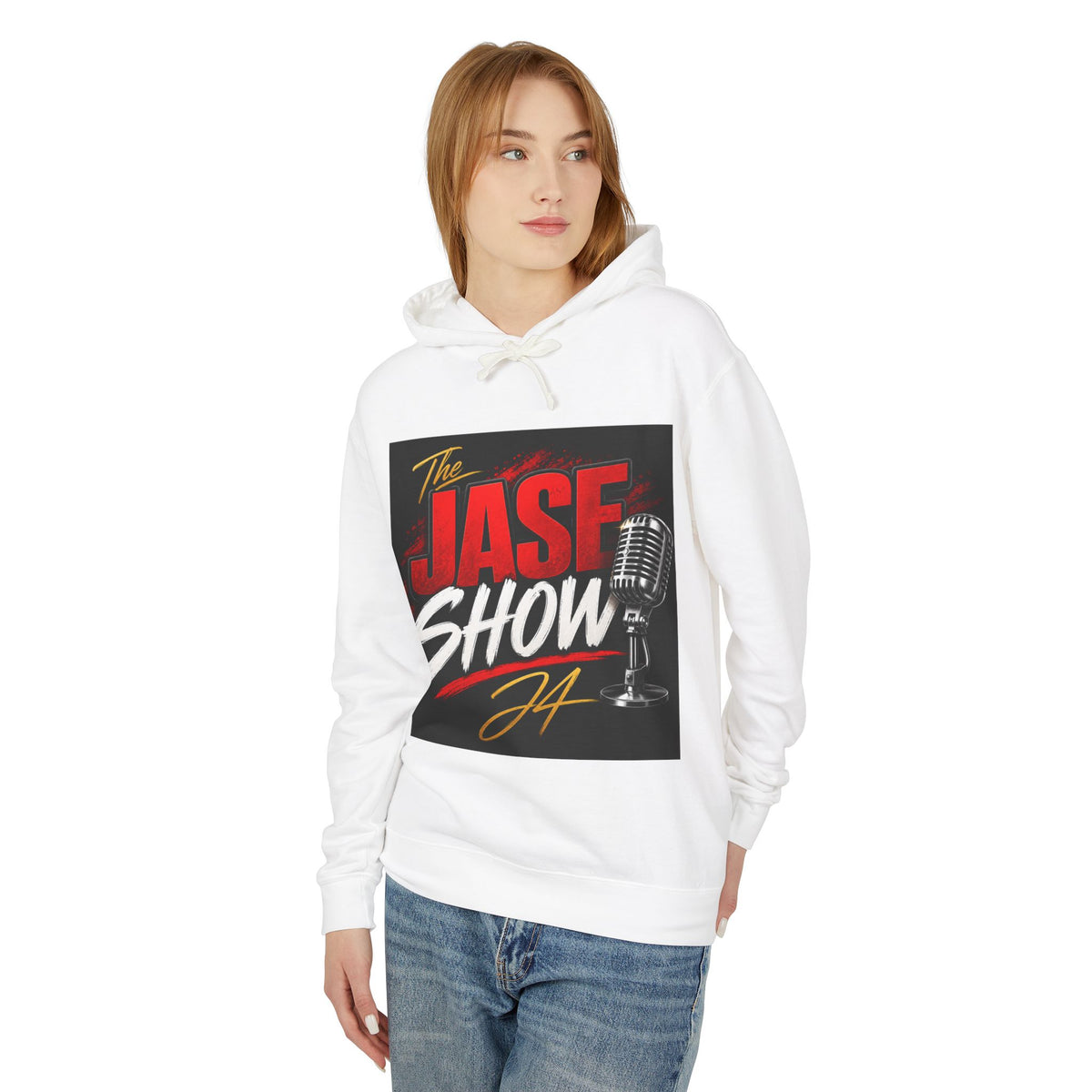 Jase Show Unisex Lightweight Hooded Sweatshirt, Relaxed Fit, Perfect for Casual Outings, Gifts for Music Lovers, Cozy Layer for [...]
