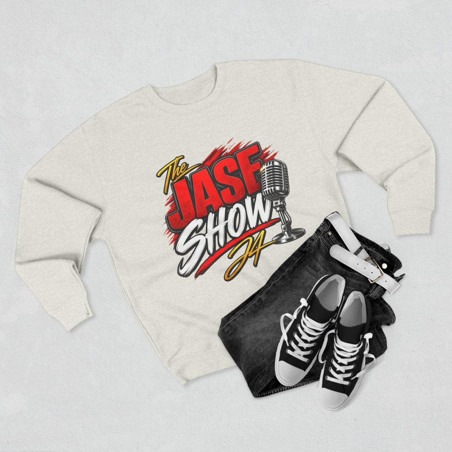 Jase Show Sweatshirt Design, Unisex Crewneck, Gift for Him/Her, Streetwear Style, Casual Wear, Birthday Gift