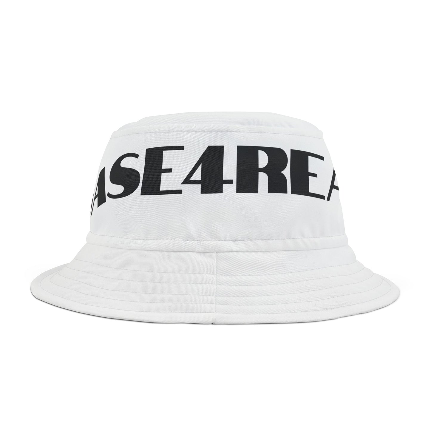 Trendy Bucket Hat with ‘CHASE4REAL’ Design | Stylish Summer Accessory for Festivals, Beach Days, and Everyday Wear