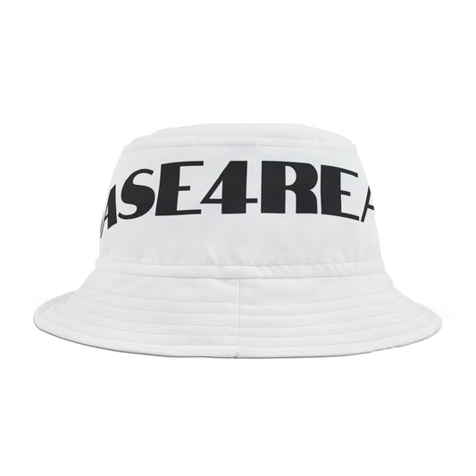 Trendy Bucket Hat with ‘CHASE4REAL’ Design | Stylish Summer Accessory for Festivals, Beach Days, and Everyday Wear