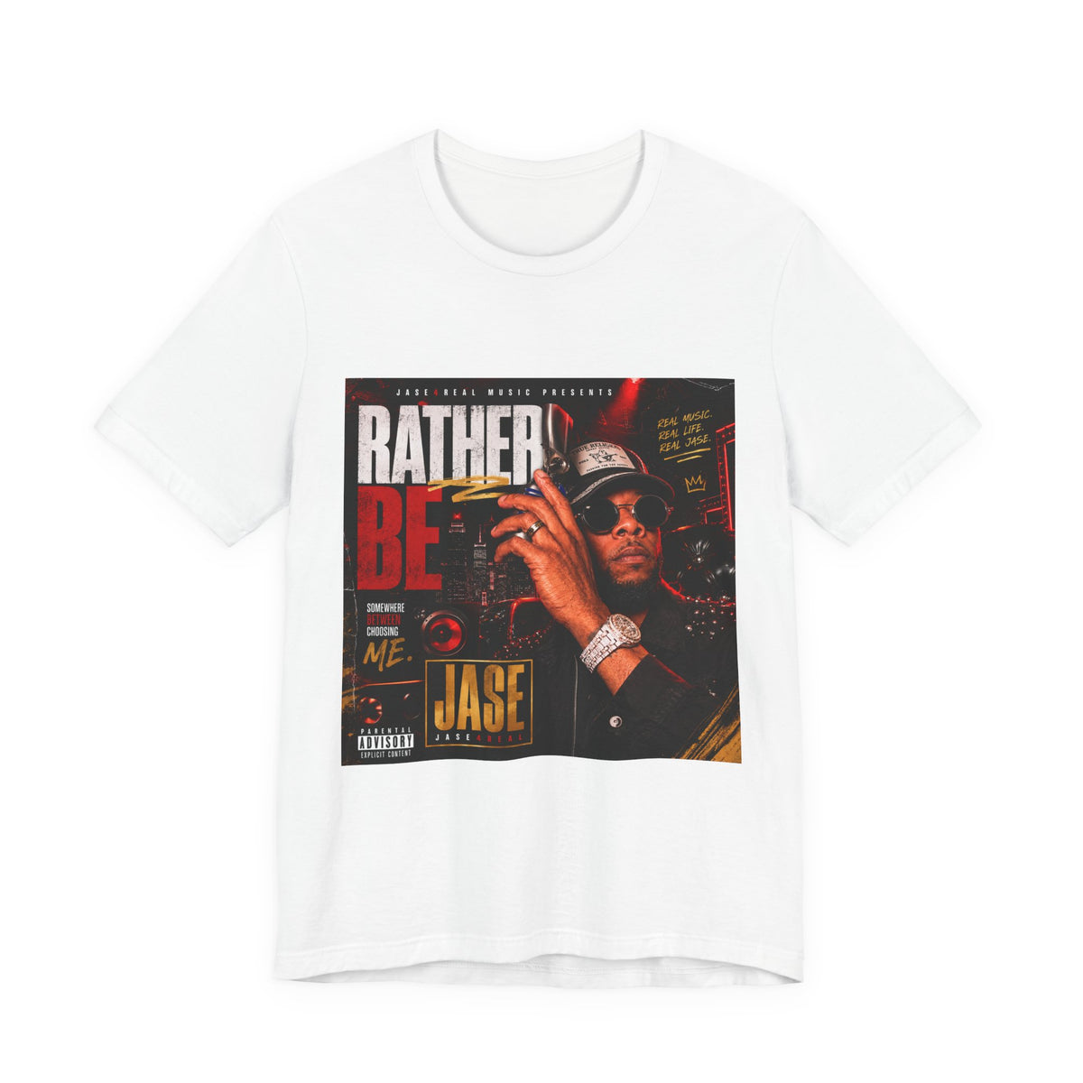 Unisex Jersey Tee - Perfect for Casual Outings, Gift for Music Lovers, Birthday Present, Concert Attire, Streetwear Essential