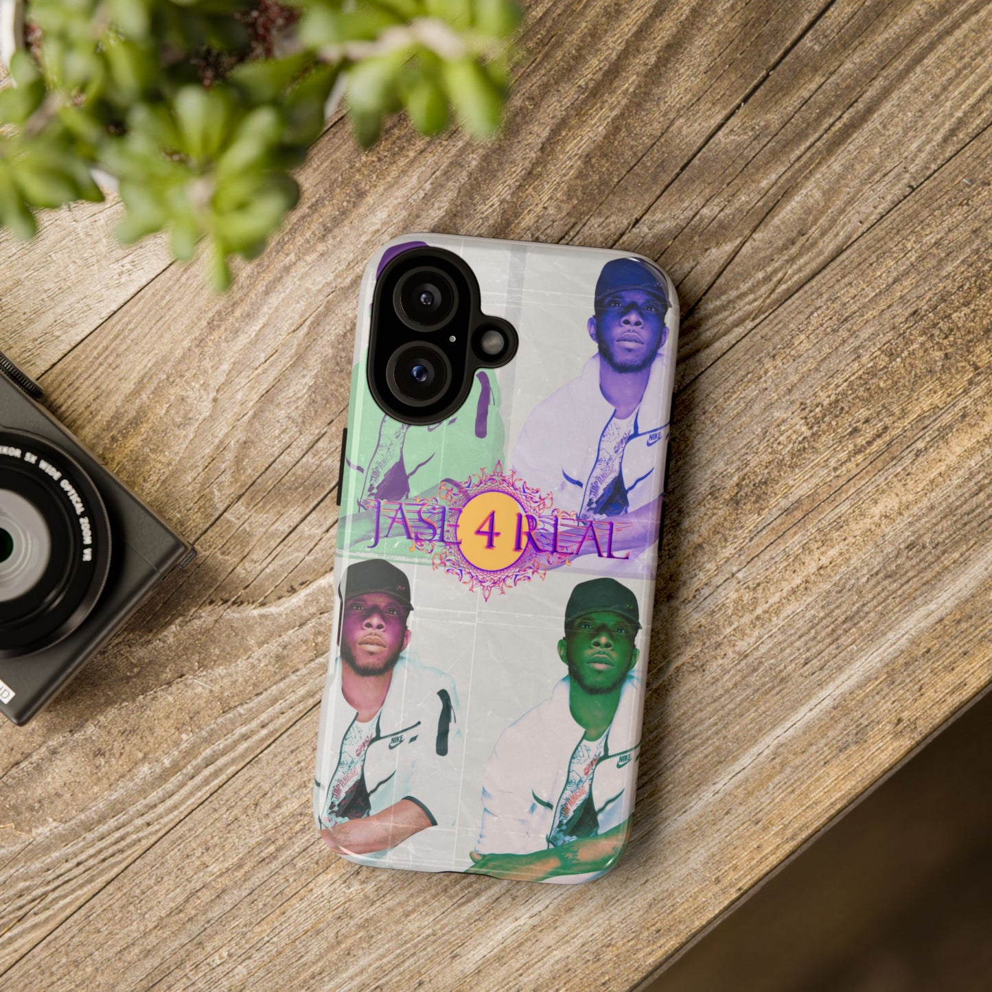 Colorful Phone Case, Tough Cases for iPhone, Unique Phone Cover, Artist Design Case, Gift for Music Lovers, Vibrant Phone Accessory