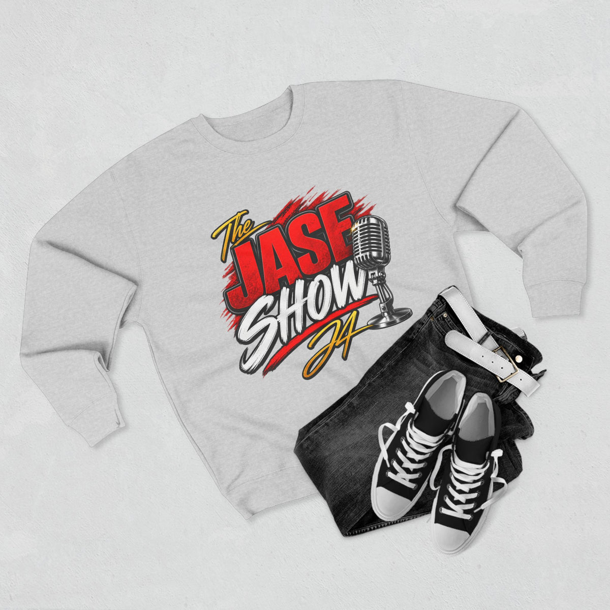 Jase Show Sweatshirt Design, Unisex Crewneck, Gift for Him/Her, Streetwear Style, Casual Wear, Birthday Gift