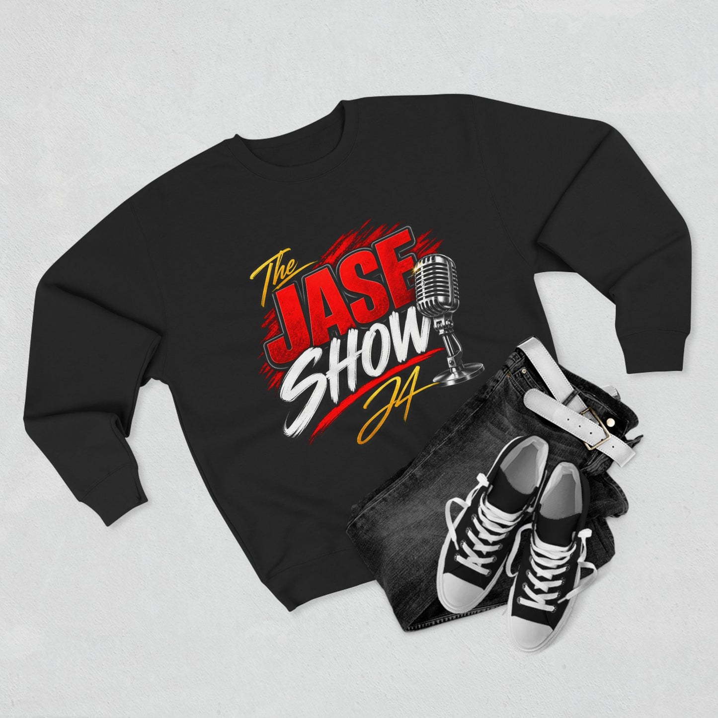 Jase Show Sweatshirt Design, Unisex Crewneck, Gift for Him/Her, Streetwear Style, Casual Wear, Birthday Gift