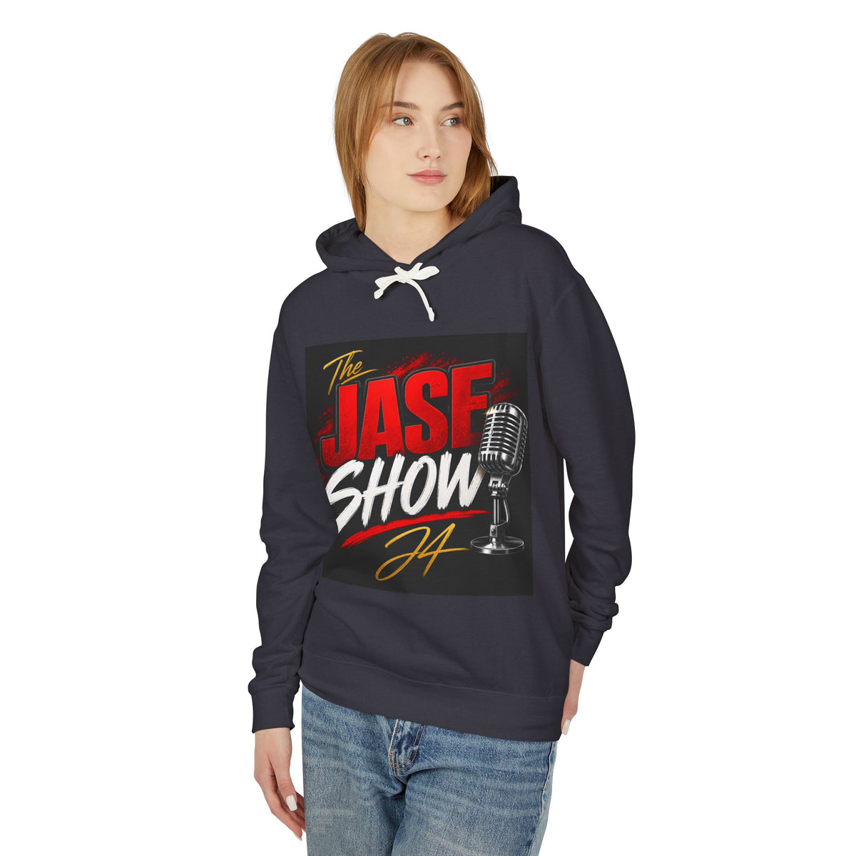 Jase Show Unisex Lightweight Hooded Sweatshirt, Relaxed Fit, Perfect for Casual Outings, Gifts for Music Lovers, Cozy Layer for [...]